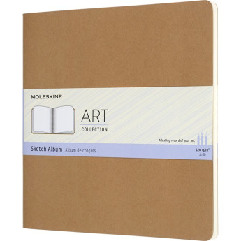 Блокнот для рисования MOLESKINE Art Cahier Sketch Album Medium, без разлиновки, бежевый