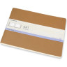 Скетчбук MOLESKINE Art Cahier XLarge, нелинованный, бежевый