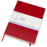 Скетчбук MOLESKINE Art Sketchbook A4, нелинованный, красный
