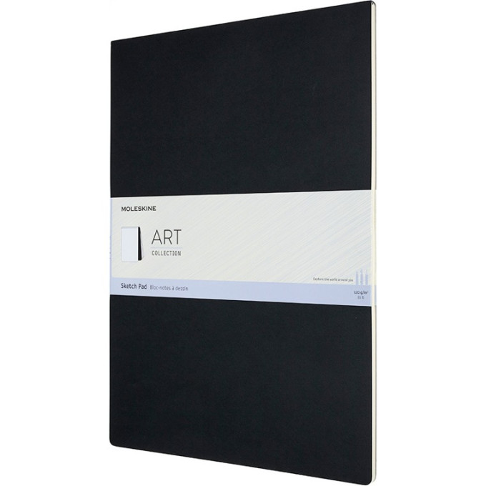 Эскизный блокнот MOLESKINE ART Soft Sketch Pad A3, без разлиновки, чёрный