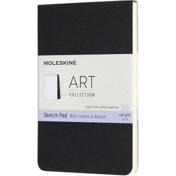 Скетчбук MOLESKINE Art Soft Sketch Pad Large, нелинованный, чёрный