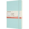 Блокнот MOLESKINE ART BULLET ARTBULNT3B24 Large 130х210мм, аквамарин