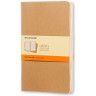Набор блокнотов MOLESKINE Cahier Journal Large, линейка, бежевый, 3 шт. QP416