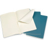 Блокнот MOLESKINE Cahier Journal Large, линейка, голубой