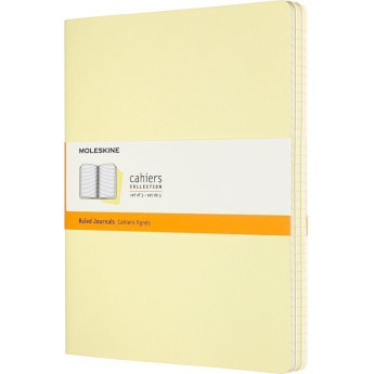 Блокнот MOLESKINE Cahier Journal Large, линейка, нежно-желтый