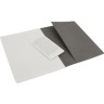Блокнот MOLESKINE Cahier Journal Large, линейка, серый — набор 3 шт.