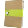 Блокнот MOLESKINE Cahier Journal Large, нелинованный, бежевый (3 шт.) QP418