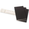 Набор блокнотов MOLESKINE Cahier Journal Large, нелинованный, чёрный