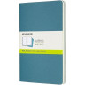 Блокнот MOLESKINE Cahier Journal Large, нелинованный, голубой, 3 шт. CH018B44