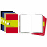 Блокнот MOLESKINE CAHIER JOURNAL LARGE, нелинованный, клюквенный