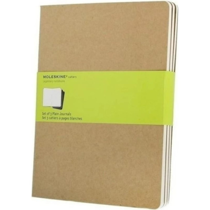 Блокнот MOLESKINE Cahier Journal Pocket, клетка, бежевый