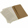 Блокнот MOLESKINE Cahier Journal Pocket, без линовки, бежевый (3 шт.)