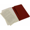 Блокнот MOLESKINE Cahier Journal Pocket, нелинованный, клюквенный