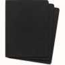 Блокнот MOLESKINE Cahier Journal XLarge, линейка, чёрный (3 шт.)