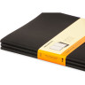 Блокнот MOLESKINE Cahier Journal XLarge, линейка, чёрный (3 шт.)