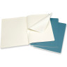 Блокнот MOLESKINE Cahier Journal XL, в линейку, голубой