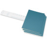 Блокнот MOLESKINE Cahier Journal XL, в линейку, голубой