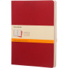 Блокнот MOLESKINE CAHIER JOURNAL XLARGE, линейка, клюквенный CH121