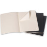 Набор блокнотов MOLESKINE Cahier Journal XL, нелинованный, чёрный