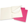 Блокнот MOLESKINE Cahier Journal XLarge, нелинованный, неоново-розовый