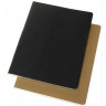 Блокнот MOLESKINE Cahier Subject A4, линейка, чёрный/бежевый