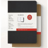 Блокнот MOLESKINE Cahier Subject A4, линейка, чёрный/бежевый