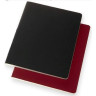 Блокнот MOLESKINE Cahier Subject A4, линейка, чёрный/красный, 2 шт.