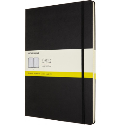 Блокнот MOLESKINE Classic A4, в клетку, чёрный