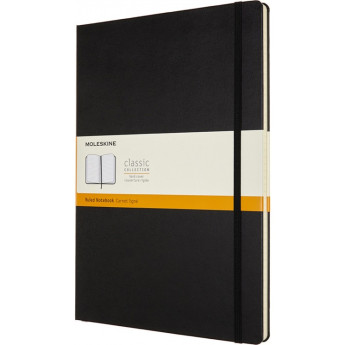 Блокнот MOLESKINE Classic A4, линейка, чёрный