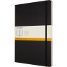 Блокнот MOLESKINE Classic A4, линейка, чёрный QP110