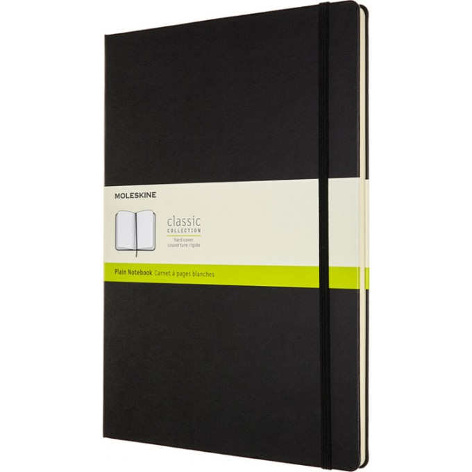 Блокнот MOLESKINE CLASSIC A4 нелинованный, чёрный