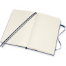 Блокнот MOLESKINE CLASSIC EXPANDED LARGE линейка, синий сапфир QP060EXPB20