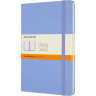 Блокнот MOLESKINE CLASSIC LARGE линейка, голубая гортензия QP060B42
