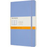 Блокнот MOLESKINE CLASSIC LARGE линейка, голубая гортензия QP616B42