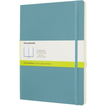 Блокнот MOLESKINE Classic Large, линейка, голубый