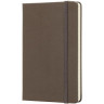 Блокнот MOLESKINE Classic Large, в линейку, коричневый