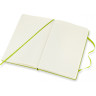 Блокнот MOLESKINE CLASSIC LARGE линейка, лаймовый QP060C2