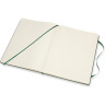 Блокнот MOLESKINE Classic Large, в линейку, зелёный