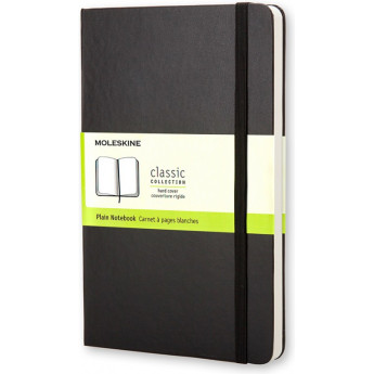 Блокнот MOLESKINE Classic Large, без разлиновки, чёрный