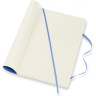 Блокнот MOLESKINE CLASSIC LARGE нелинованный, голубая гортензия QP618B42
