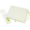 Блокнот MOLESKINE CLASSIC LARGE нелинованный, лаймовый QP062C2
