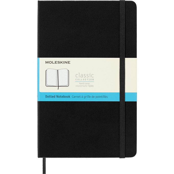 Блокнот MOLESKINE Classic Large, точечная разметка, чёрный