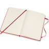 Блокнот MOLESKINE Classic Medium в клетку, красный