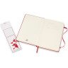 Блокнот MOLESKINE Classic Medium, нелинованный, красный
