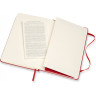 Блокнот MOLESKINE Classic Medium, нелинованный, красный