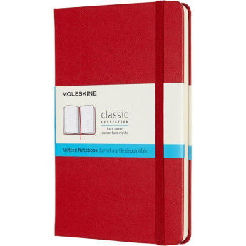 Блокнот MOLESKINE Classic Medium, пунктир, красный
