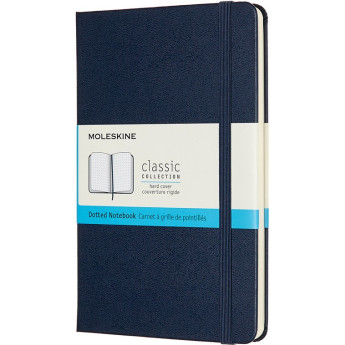 Блокнот MOLESKINE Classic Medium, пунктир, синий сапфир