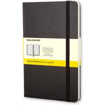 Блокнот MOLESKINE Classic Pocket, клетка, чёрный
