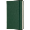 Блокнот MOLESKINE Classic Pocket, клетка, зелёный