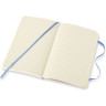 Блокнот MOLESKINE CLASSIC POCKET QP611B42 линейка, гортензия синяя